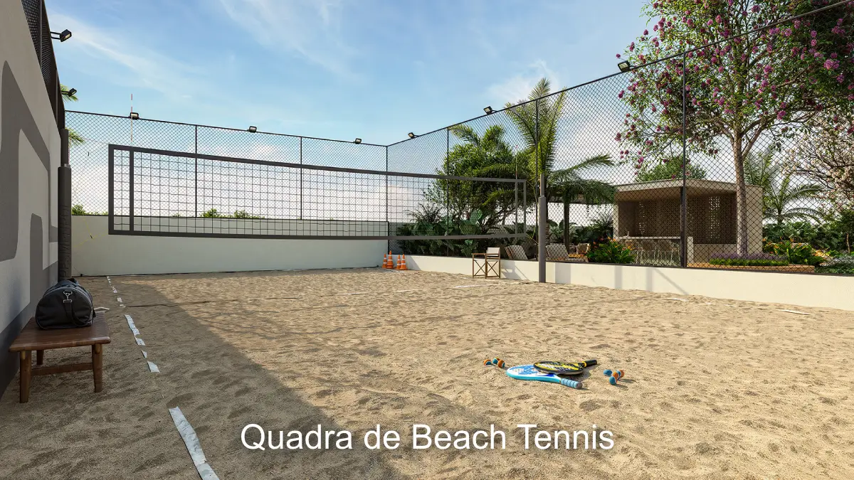 Quadra de Beach Tennis